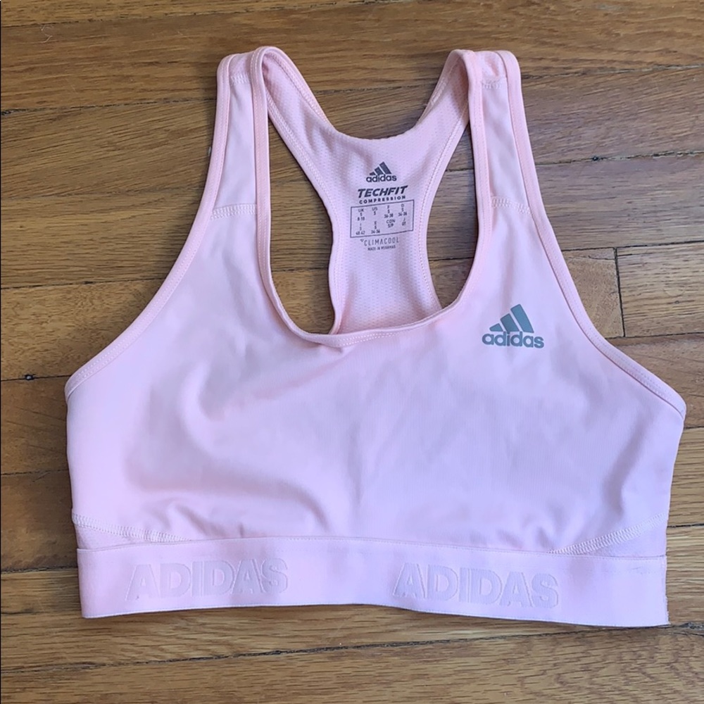 Adidas alphaskin techfit sports bra